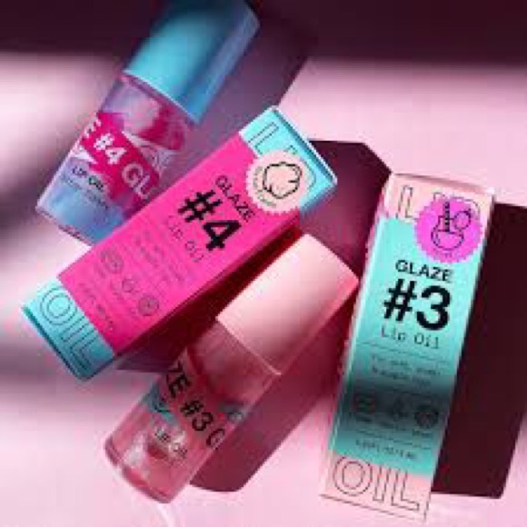 ISO INNBEAUTY PROJECT LIP GLAZE #4 COTTON CANDY LIP OIL - Picture 3 of 14